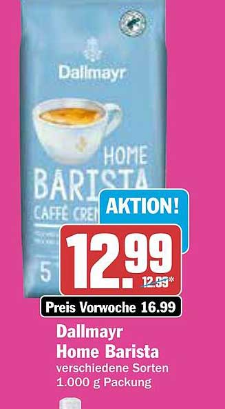 Dallmayr Home Barista Caffe Creme 1.000 g