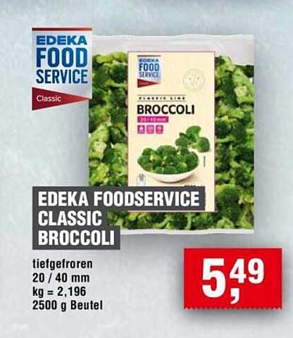 EDEKA FOODSERVICE CLASSIC BROCCOLI 2500g