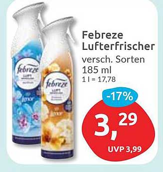 Febreze Luftfrischer verschiedene Sorten 185 ml