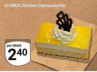 GLOBUS Zitronen-Sahneschnitte