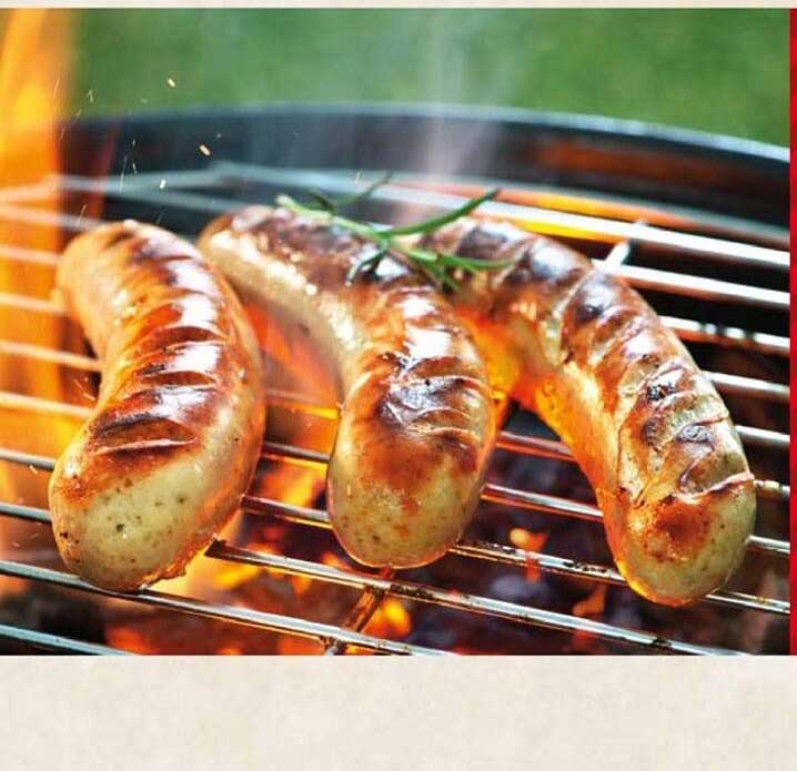 Grillwürste aus dem Handelshof-Prospekt