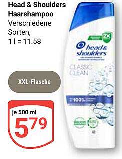 Head & Shoulders Haarshampoo - verschiedene Sorten, 500 ml