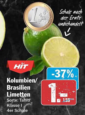 Kolumbien/Brasilien Limetten - 4er Schale