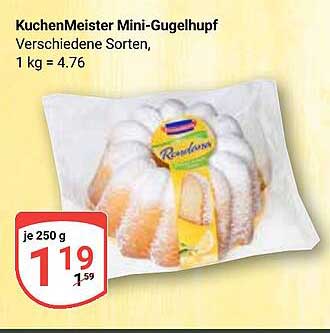 KuchenMeister Mini-Gugelhupf - Verschiedene Sorten