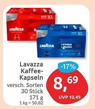 Lavazza Kaffee-Kapseln - Verschiedene Sorten, 30 Stück