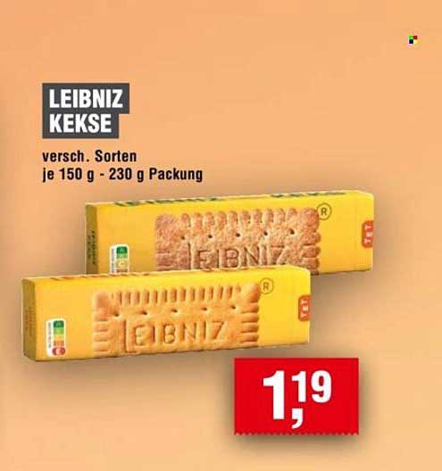 LEIBNIZ Kekse - verschiedene Sorten, je 150 g - 230 g Packung