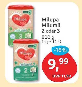 Milupa Milumil 2 oder 3 800 g