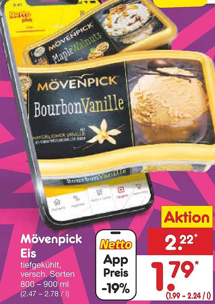 Mövenpick Eis - Bourbon Vanille