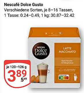 Nescafé Dolce Gusto Latte Macchiato
