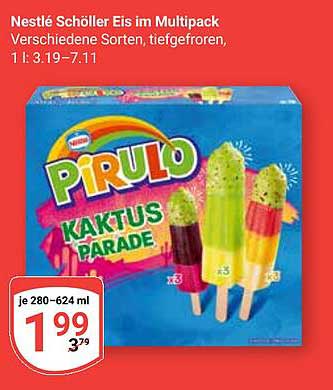 Nestlé Schöller Eis im Multipack - Kaktus Parade