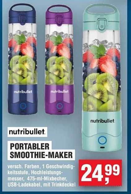 nutribullet PORTABLER SMOOTHIE-MAKER