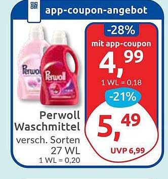Perwoll Waschmittel – verschiedene Sorten 27 WL