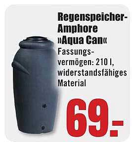 Regenspeicher-Amphore »Aqua Can«