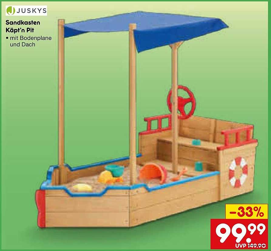 Sandkasten Käpt'n Pit