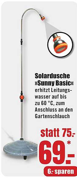 Solardusche »Sunny Basic«