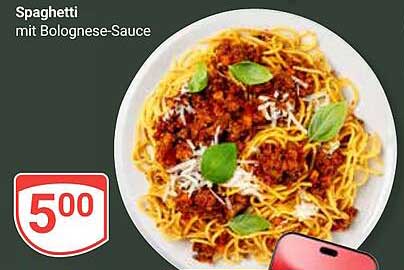 Spaghetti mit Bolognese-Sauce