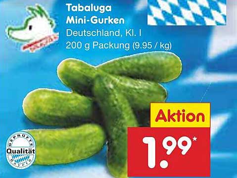 Tabaluga Mini-Gurken 200 g