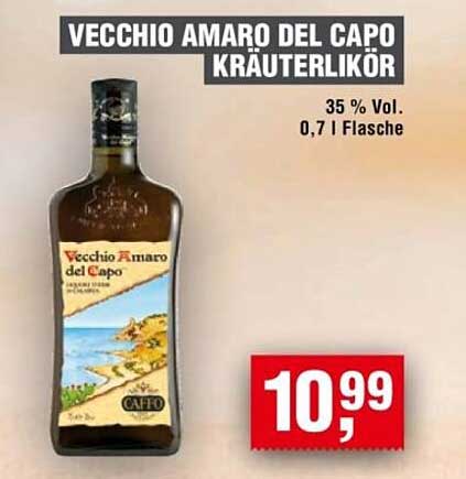 Vecchio Amaro del Capo Kräuterlikör 0,7 l