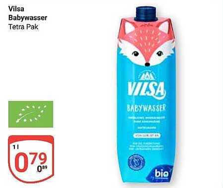 Vilsa Babywasser Tetra Pak
