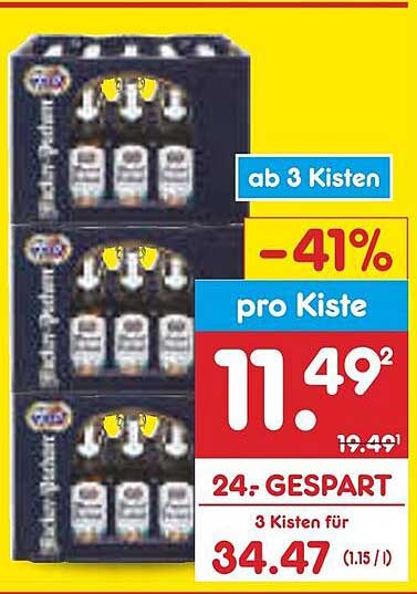 Viva Bierkasten 3x Kisten für 34,47 € - 41% sparen