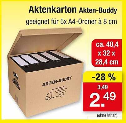 Aktenkarton Akten-Buddy