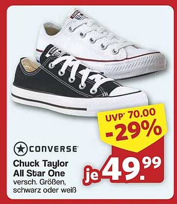 Chuck Taylor All Star One von Converse – jetzt zum ersten Mal reduziert!