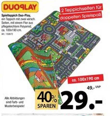 Duo-Play Spielteppich – Doppelt so viel Spaß für die Kleinen