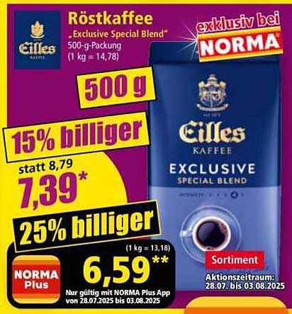 Eilles Röstkaffee Exclusive Special Blend 500 g