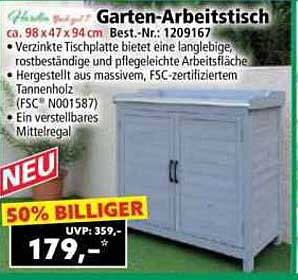 Garten-Arbeitstisch