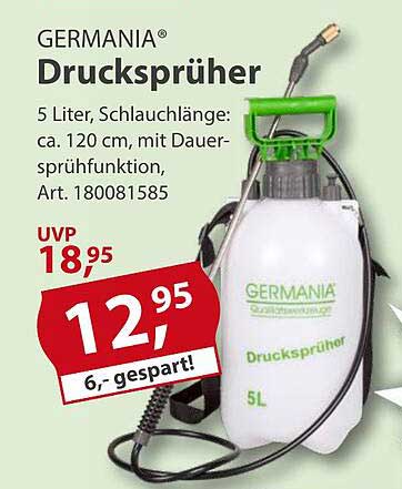GERMANIA® Drucksprüher 5L