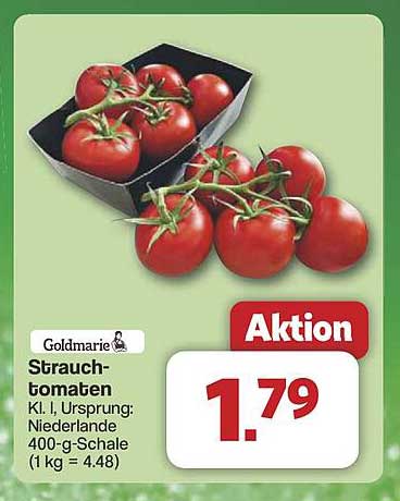 Goldmarie Strauchtomaten 400-g-Schale