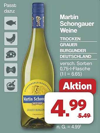 Martin Schongauer Weine - Trocken Grauer Burgunder