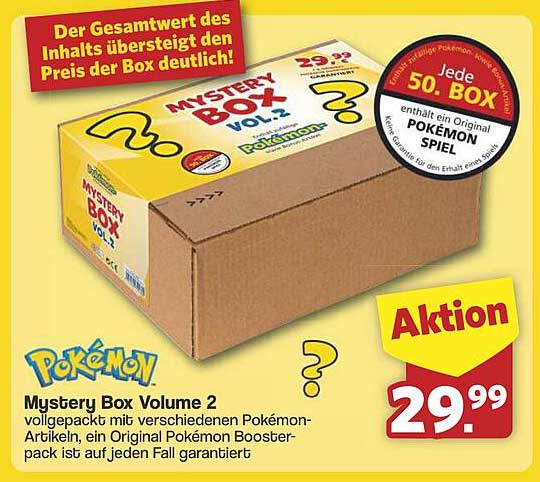 Pokémon Mystery Box Volume 2 - Vollgepackt mit Überraschungen!