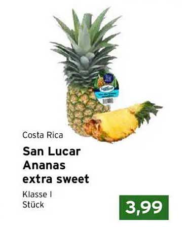 San Lucar Ananas extra sweet