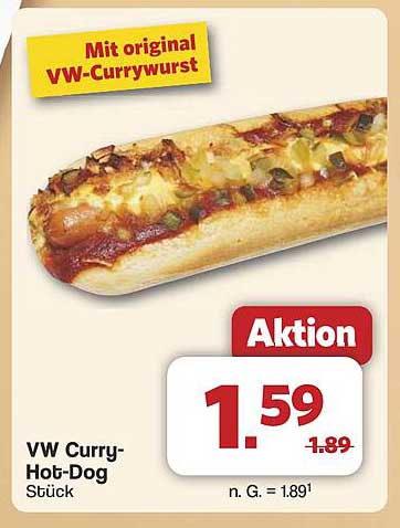 VW Curry-Hot-Dog