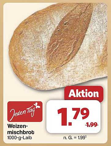 Weizenmischbrot 1000-g-Laib