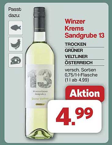 Winzer Krems Sandgrube 13 - Trockener Grüner Veltliner aus Österreich
