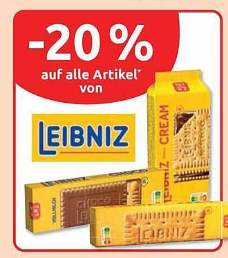 -20 % auf alle Artikel* von LEIBNIZ