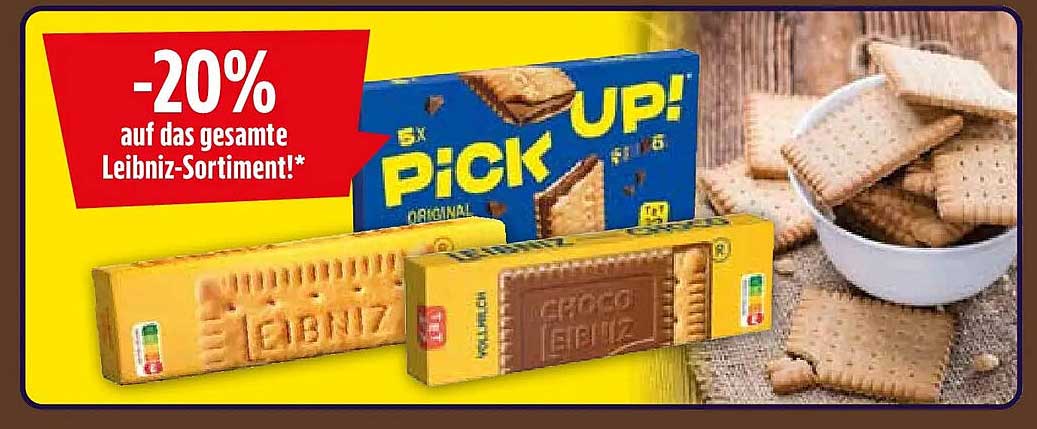 -20% auf das gesamte Leibniz-Sortiment!*
