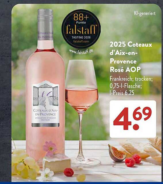 2025 Coteaux d’Aix-en-Provence Rosé AOP