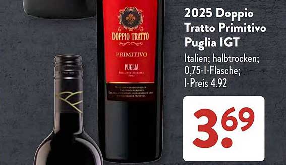 2025 Doppio Tratto Primitivo Puglia IGT