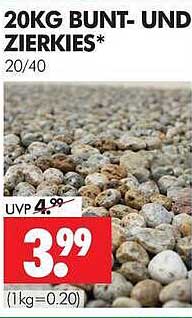 20KG BUNT UND ZIERKIES*