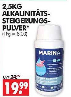 2,5KG ALKALINITÄTS-STEIGERUNGS-PULVER*