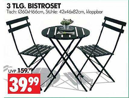 3 TLG. BISTROSET