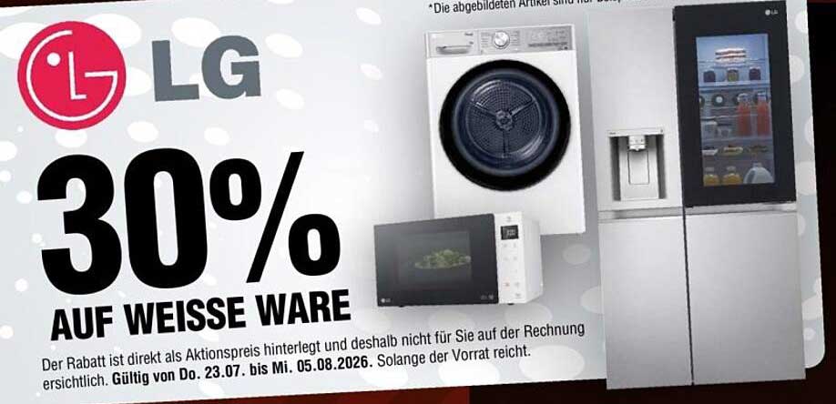 30% AUF WEISSE WARE