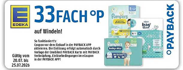 33FACH °P auf Windeln!