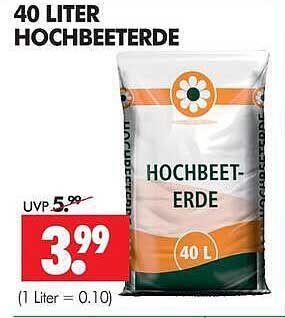 40 LITER HOCHBEETERDE