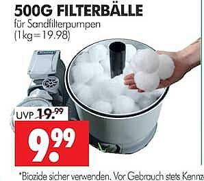 500G FILTERBÄLLE
