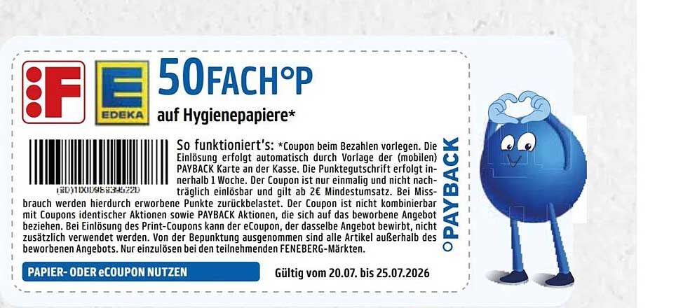50FACH°P auf Hygienepapiere*