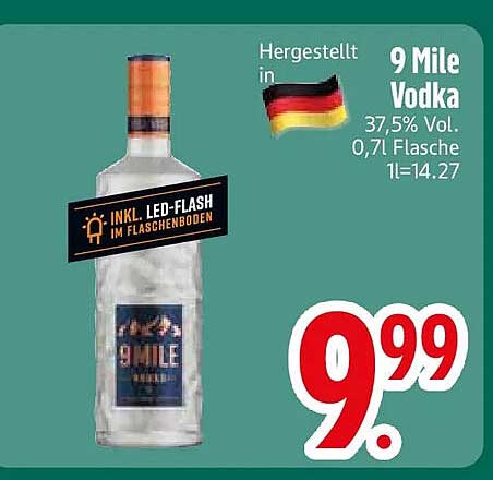 9 Mile Vodka